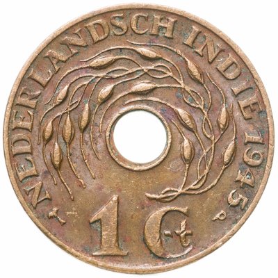 купить Голландская Ост-Индия 1 цент 1945
