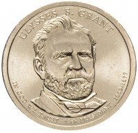 купить США 1 доллар 2011 P "18-й президент США - Улисс Грант"
