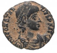 Купить Римская империя, Констанций II, 337-361 годы, нуммий.