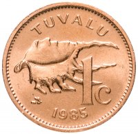 купить Тувалу 1 цент (cent) 1985