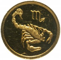 купить 25 рублей 2002 ММД Скорпион