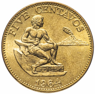 купить Филиппины 5 сентаво (centavos) 1964