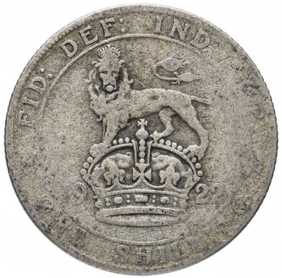 купить Великобритания 1 шиллинг (shilling) 1922