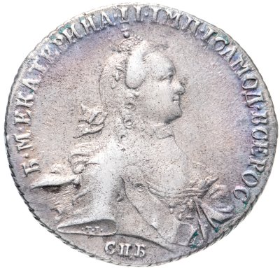 купить 1 рубль 1764 СПБ-TI-ЯI