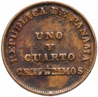 купить Панама 1 1/4 сентесимо (centesimo) 1940