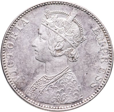 купить Индия (Британская) 1 рупия (rupee) 1891