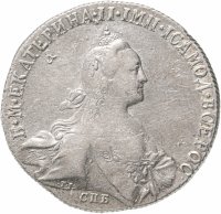 купить 1 рубль 1772 СПБ-ТI-АШ, Биткин №214