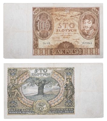 купить Польша 100 злотых 1932 год