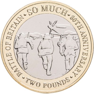 купить Джерси 2 фунта 2020 "80 лет Битве за Британию /so much"