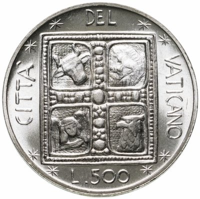 купить Ватикан 500 лир (lire) 1977