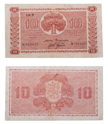 купить Финляндия 10 пенни 1945 год