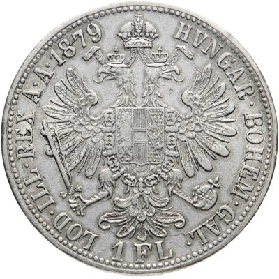 купить Австрия 1 флорин (florin) 1879