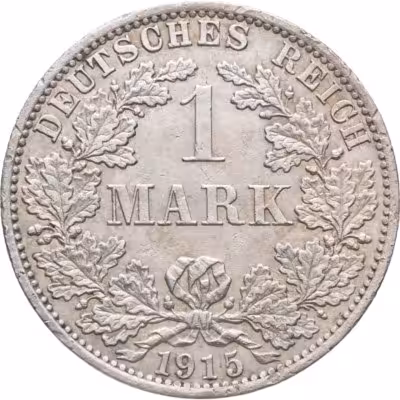 купить Германия 1 марка 1915 Знак монетного двора: "A" - Берлин