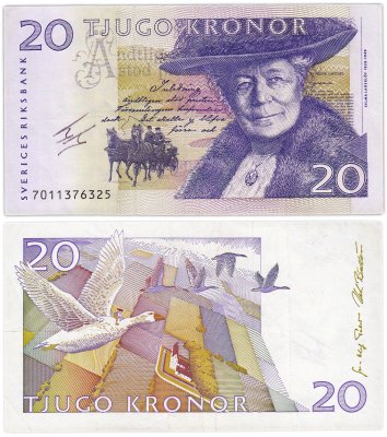купить Швеция 20 крон 1997 года (Pick 63)