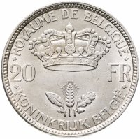 Купить Бельгия 20 франков 1935