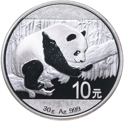 купить Китай 10 юаней 2016 Proof "Панда"