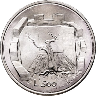 купить Сан-Марино 500 лир (lire) 1976 "Республика"