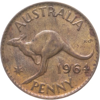 купить Австралия 1 пенни (penny) 1964