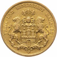 купить Германия (Империя) 20 марок (mark) 1878