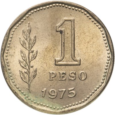 купить Аргентина 1 песо 1975