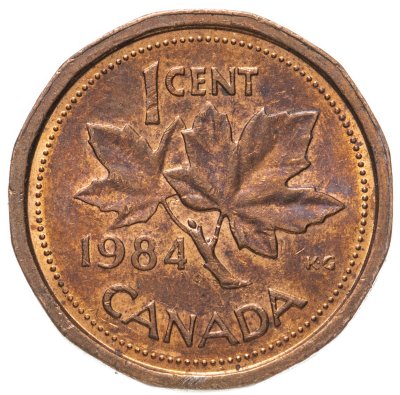 купить Канада 1 цент (cent) 1984