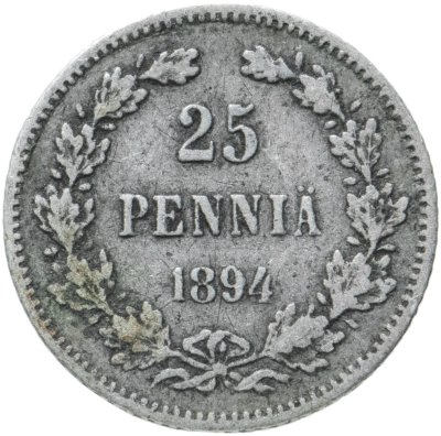 купить 25 пенни (pennia) 1894 L