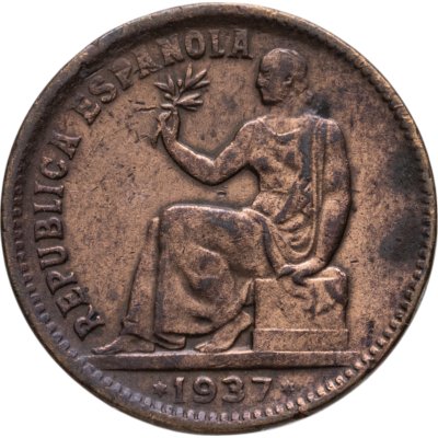купить Испания 50 сентимо (centimos) 1937