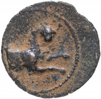 купить Селевкиды, Антиох VI Дионис Эпифан, 144-142 годы до Р.Х., АЕ18 бронза.(Пантера)