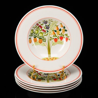 купить Набор суповых тарелок на 5 персон, коллекция Bon Appetit, фарфор, vitro, Villeroy & Boch, Германия, 1983-1989 гг.