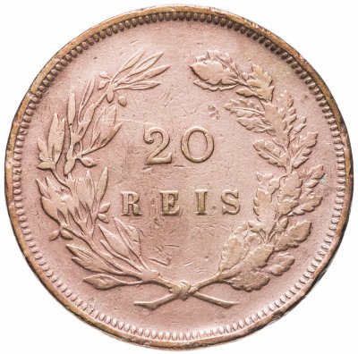 купить Португалия 20 реалов (рейс, reis) 1892