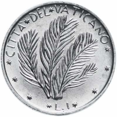 купить Ватикан 1 лира (lira) 1975