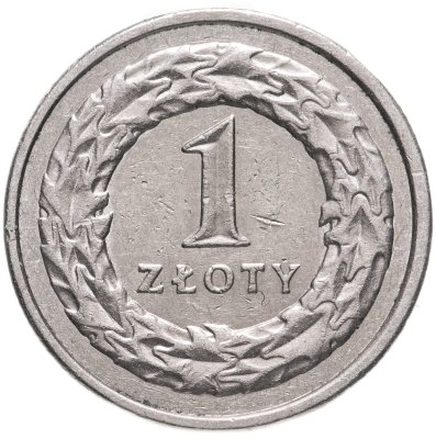 купить Польша 1 злотый 1992