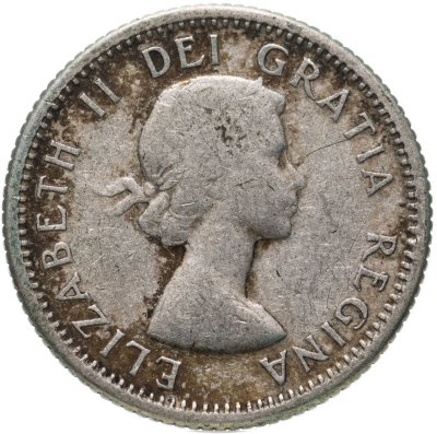 купить Канада 10 центов (cents) 1957