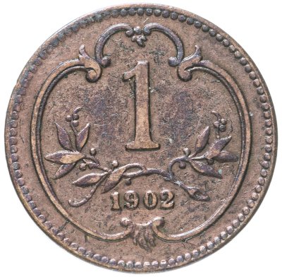 купить Австрия 1 геллер (heller) 1902