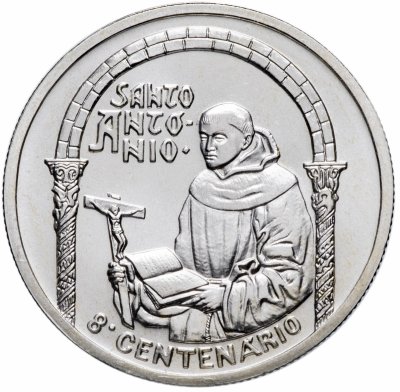 купить Португалия 500 эскудо (escudos) 1995 "800 лет со дня рождения Святого Антония"