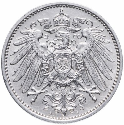 купить Германия 1 марка 1915 Знак монетного двора: "A" - Берлин