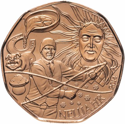 купить Австрия 5 евро (euro) 2014 "Новый год"