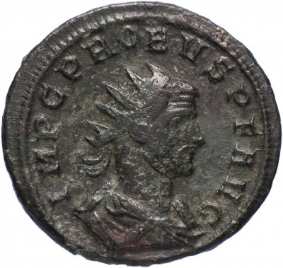 купить Римская Империя Проб 276–282 гг антониниан (реверс: женская фигура протягивает венок императору)