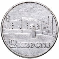 Купить Эстония 2 кроны (krooni) 1930 Замок Тоомпеа в Таллине