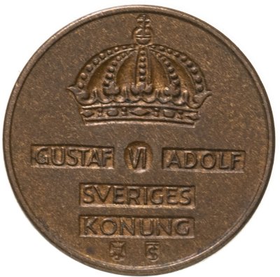 купить Швеция 1 эре (ore) 1953
