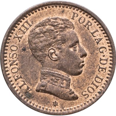 купить Испания 2 сентимо (centimos) 1905