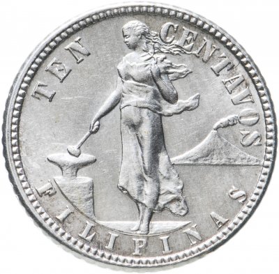 купить Филиппины 10 сентаво (centavos) 1944
