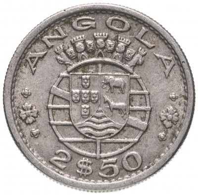 купить Ангола 2,5 эскудо (escudos) 1967