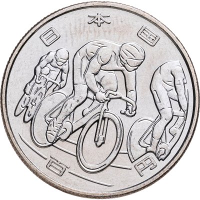 купить Япония 100 йен 2019 "XXXII Летние Олимпийские игры в Токио 2020: Велоспорт"