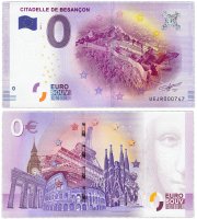 купить 0 евро (euro) "Цитадель Безансона" 2017 1-серия (UE JR-1)