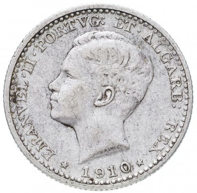 купить Португалия 100 рейс (reis) 1910