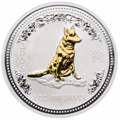 купить Австралия 1 доллар (dollar) 2006 "Китайский календарь - Год собаки"