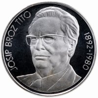 купить Югославия 1000 динаров 1980 "Иосип Броз Тито" в футляре с сертификатом