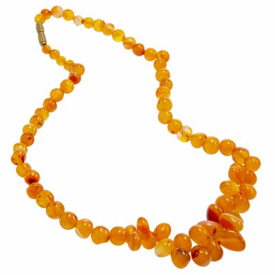купить Бусы винтажные из натурального камня, СССР, 1960-1980 гг.