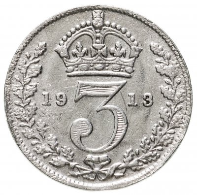 купить Великобритания 3 пенса (pence) 1913